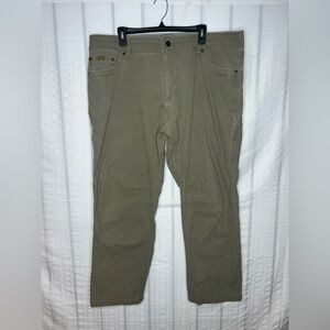 Kuhl Pants 44x29 Tan Revolvr Vintage Patinadye Hiking Workwear Outdoor 330